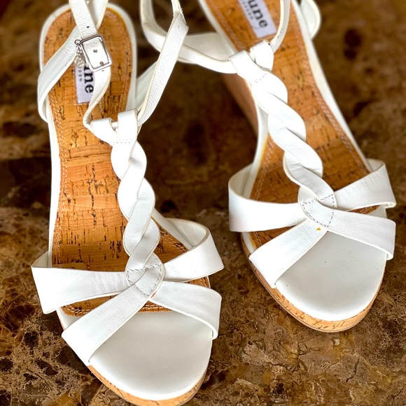 Dune London wedged sandals - Picture 1 of 7